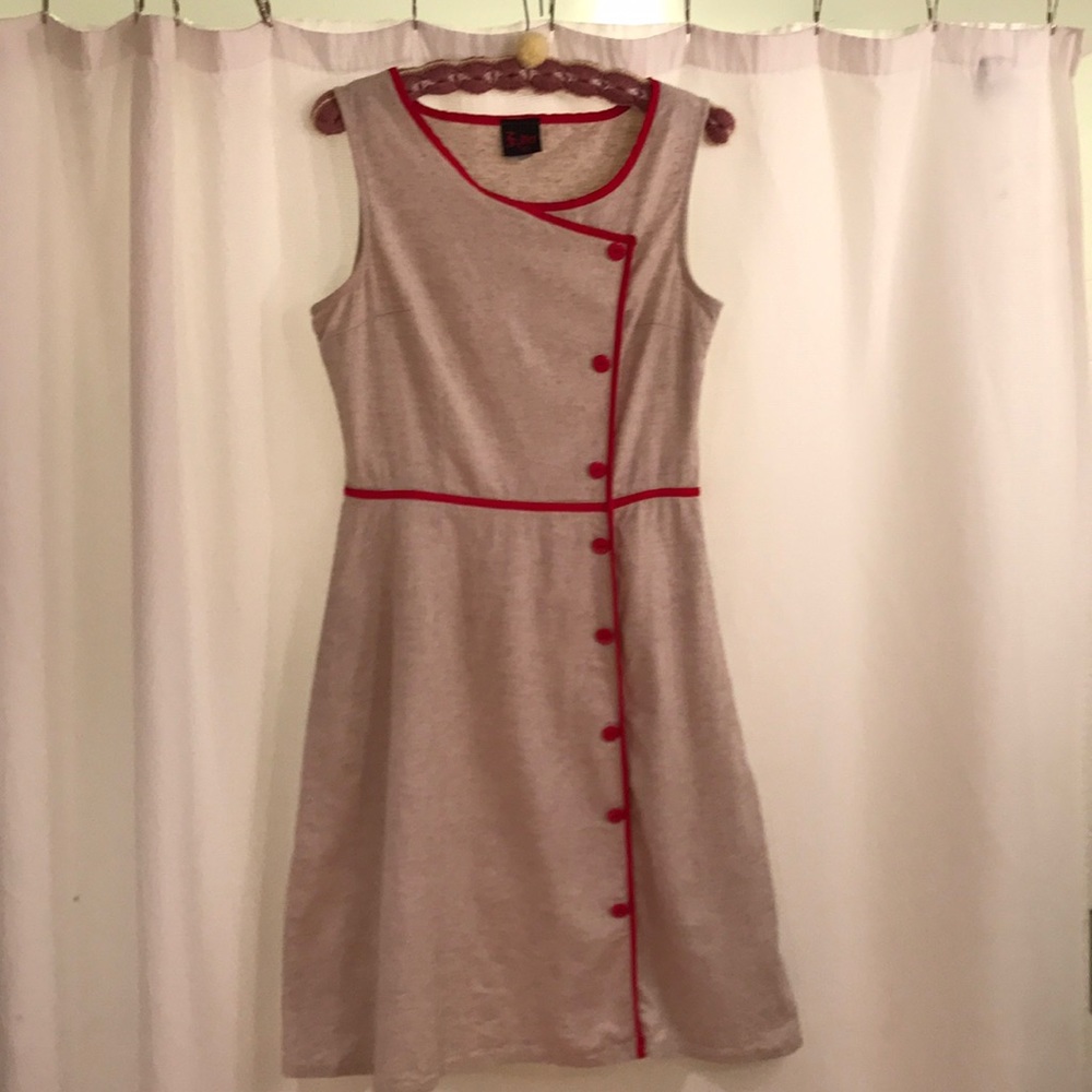 Size Large, Linen Blend dress. ModCloth, Folter.